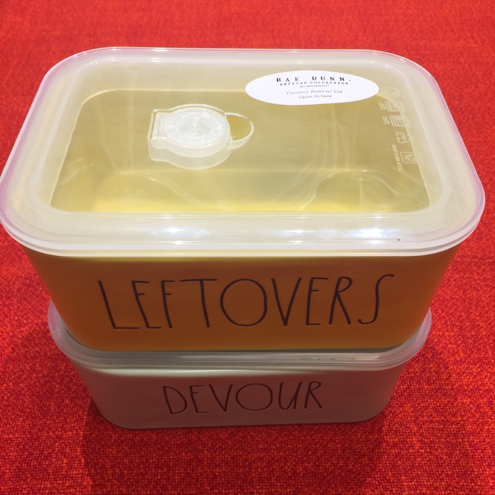❤️New Rae Dunn Ceramic Food containers❤️❤️❤️ - Picture 4 of 7